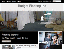 Tablet Screenshot of floorsbybudget.com